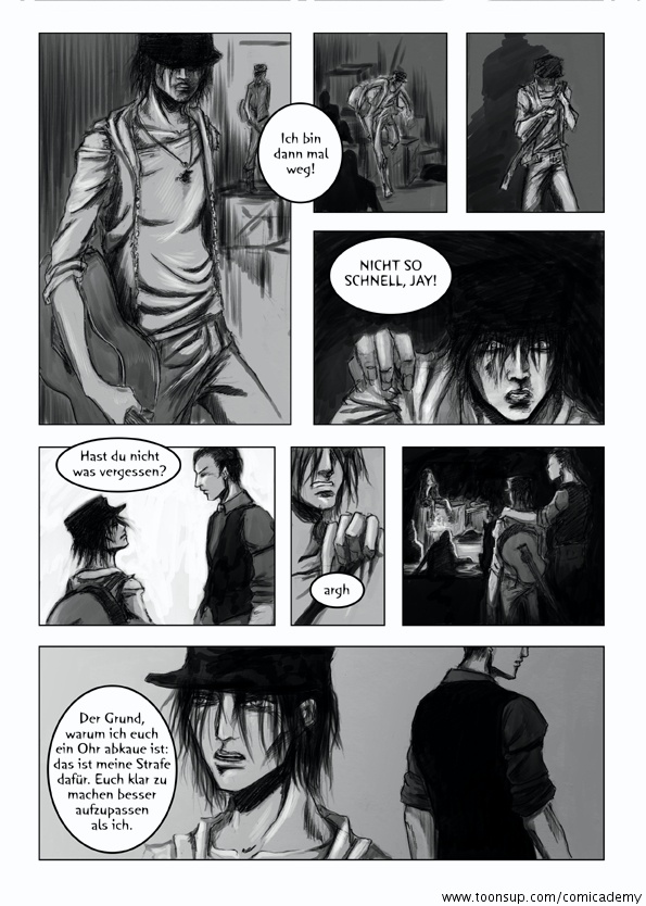 Comic: Shadows By The Fire Light 6