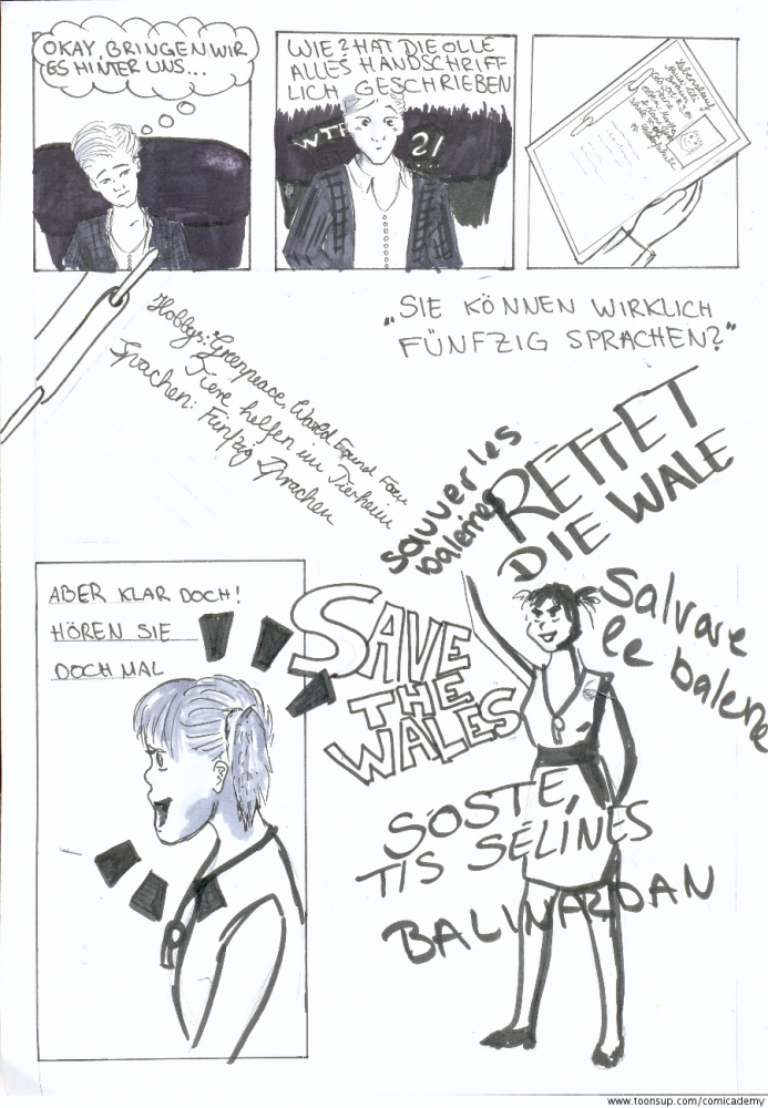 Comic: Greenpeace in Aktion 3