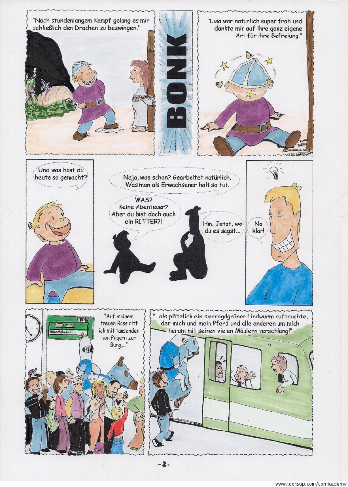 Comic: Tom Ritter - Alltag eines 'Ritters' 2