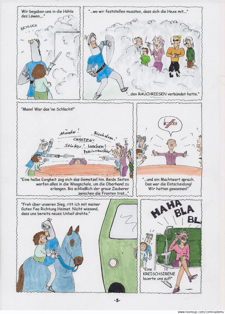 Comic: Tom Ritter - Alltag eines 'Ritters' 5