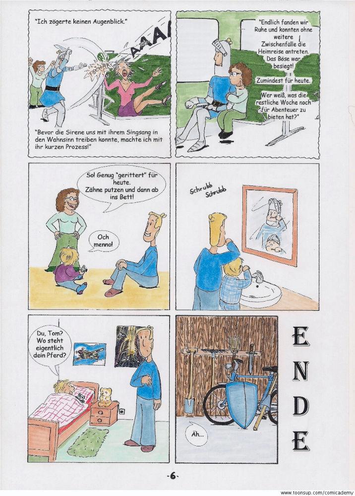Comic: Tom Ritter - Alltag eines 'Ritters' 6