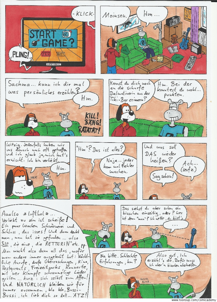 Comic: Jeder kann mal Fehler machen 1