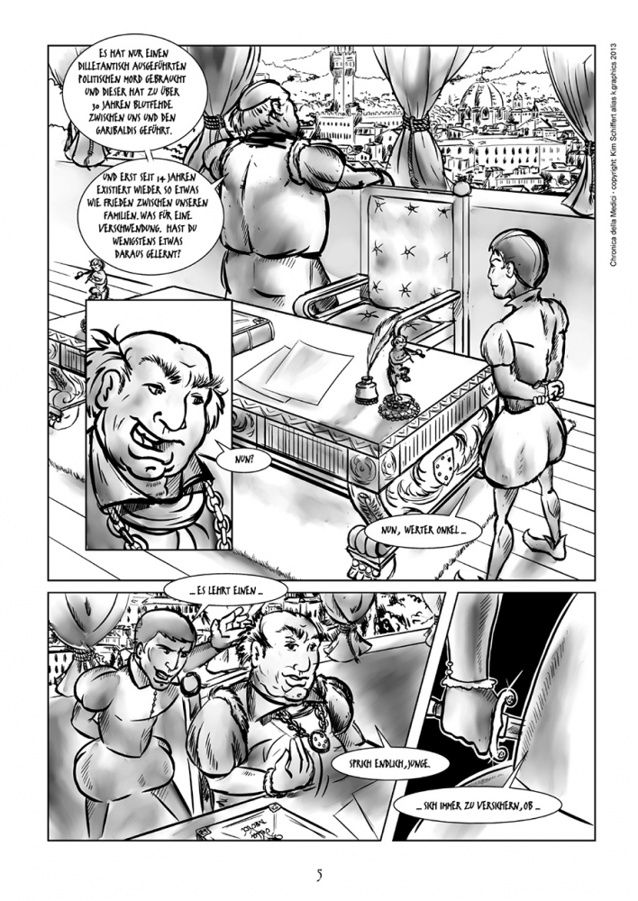 Comic: Chronica della Medici 5