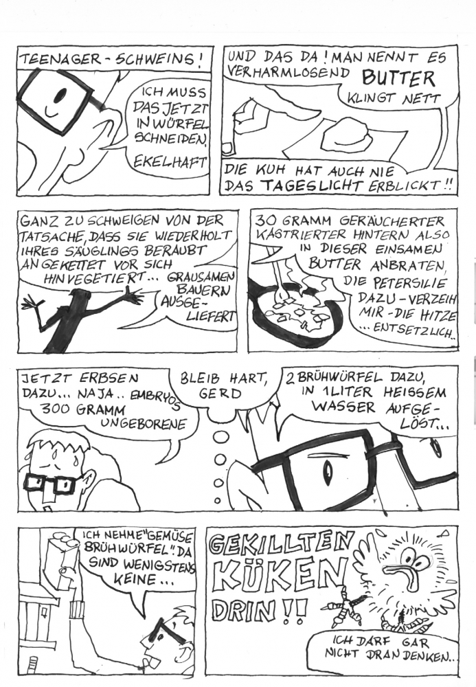 Comic: Kochen mit Gerd The Nerd - Risi-Bisi 2