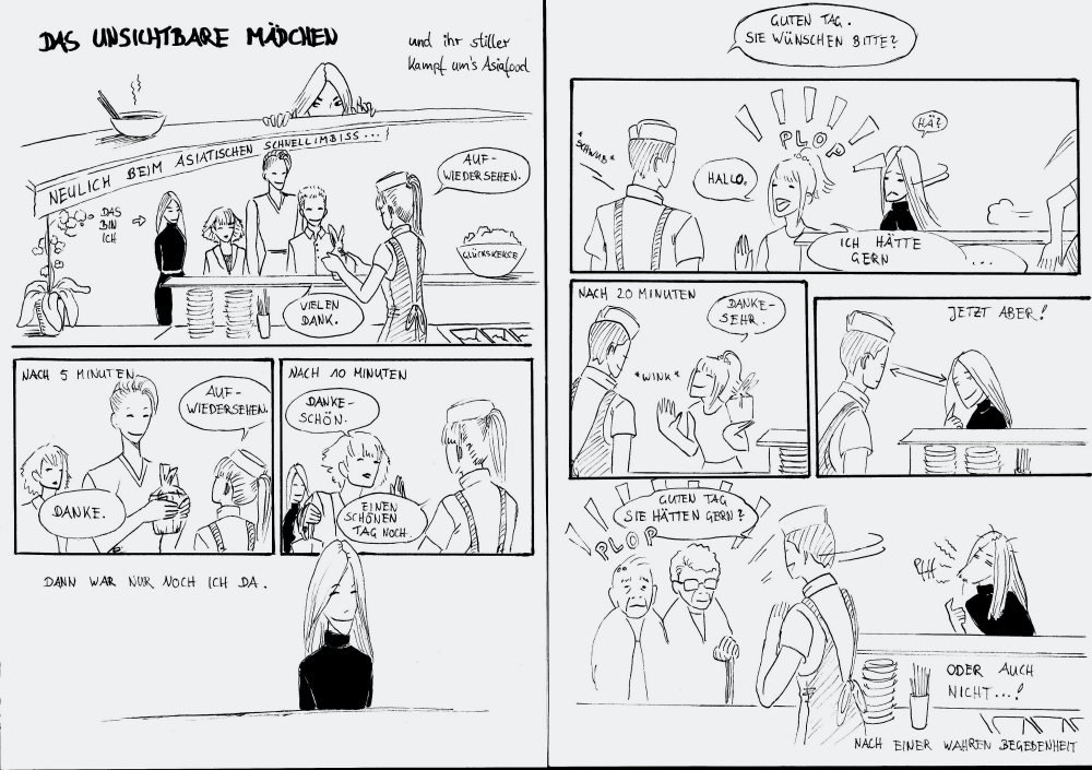Comic: Das unsichtbare Mädchen und ihr stiller Kampf ums Asiafood 1