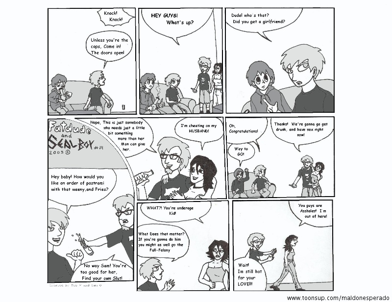 Comic: FD&SB - Ben's date 1
