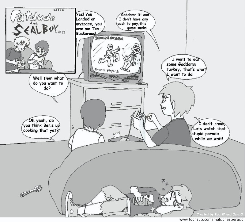 Comic: FD&SB - Turkey day 1
