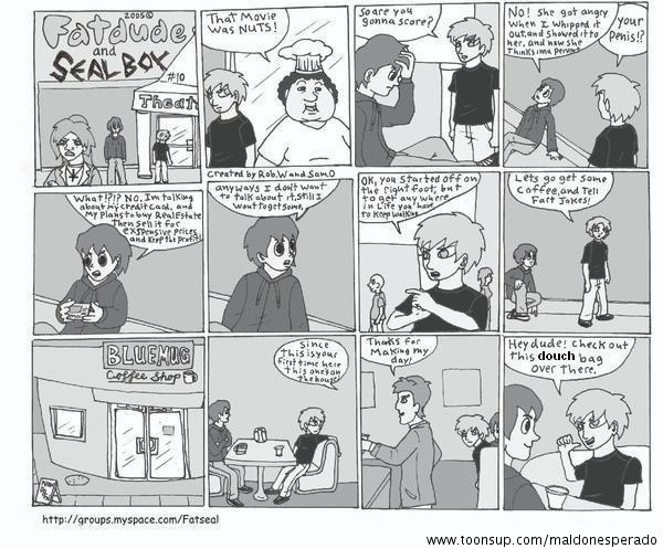 Comic: FD&SB - Coffee after a movie 1