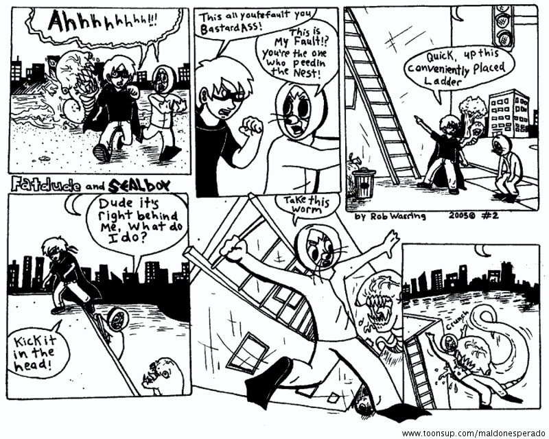 Comic: FD&SB - Worm whiz 1