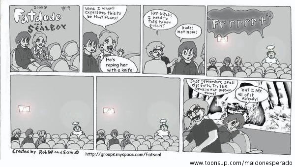 Comic: FD&SB - The popcorn trick 1