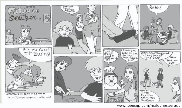 Comic: FD&SB - Tripping the Douche 1