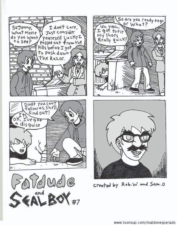 Comic: FD&SB - Clever disguise 1