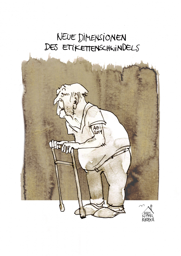 Cartoon: Abi 2019 1