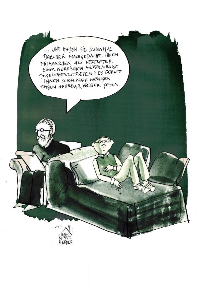 Cartoon: Psychoanalyse 1