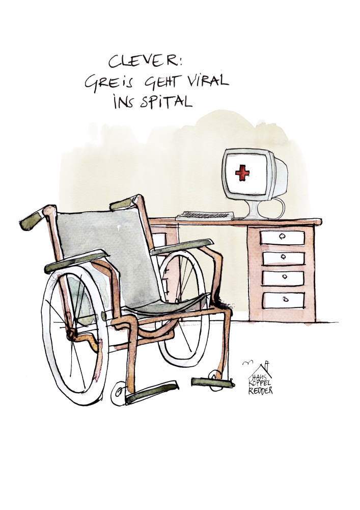 Cartoon: Wege aus der Corona-Krise 1