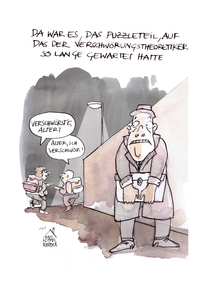 Cartoon: Verschwörung 1