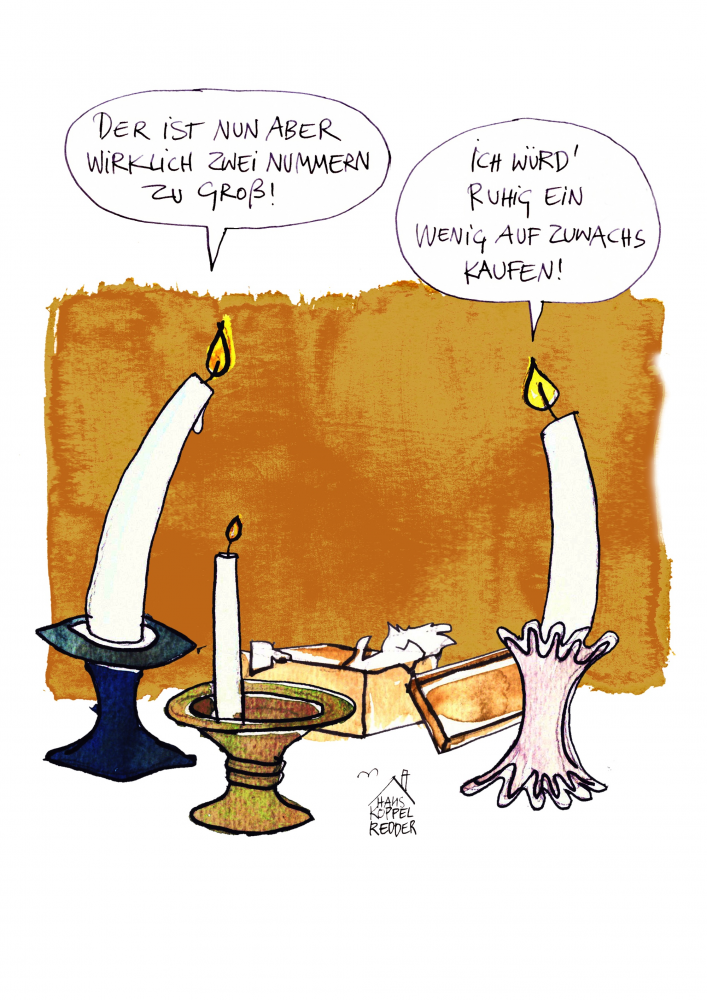 Cartoon: Advent 1