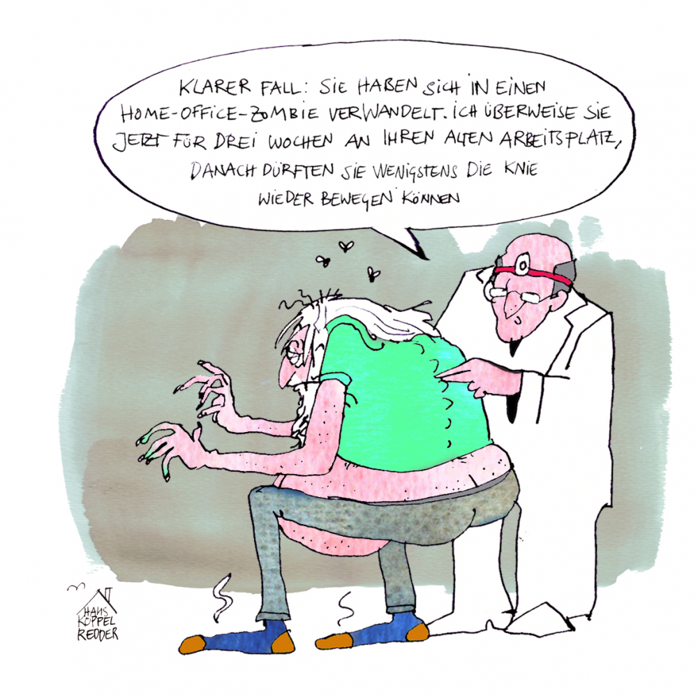 Cartoon: Zombie 1