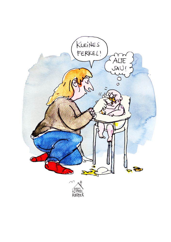 Cartoon: Ferkel 1