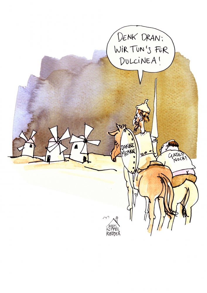 Cartoon: Dulcinea 1