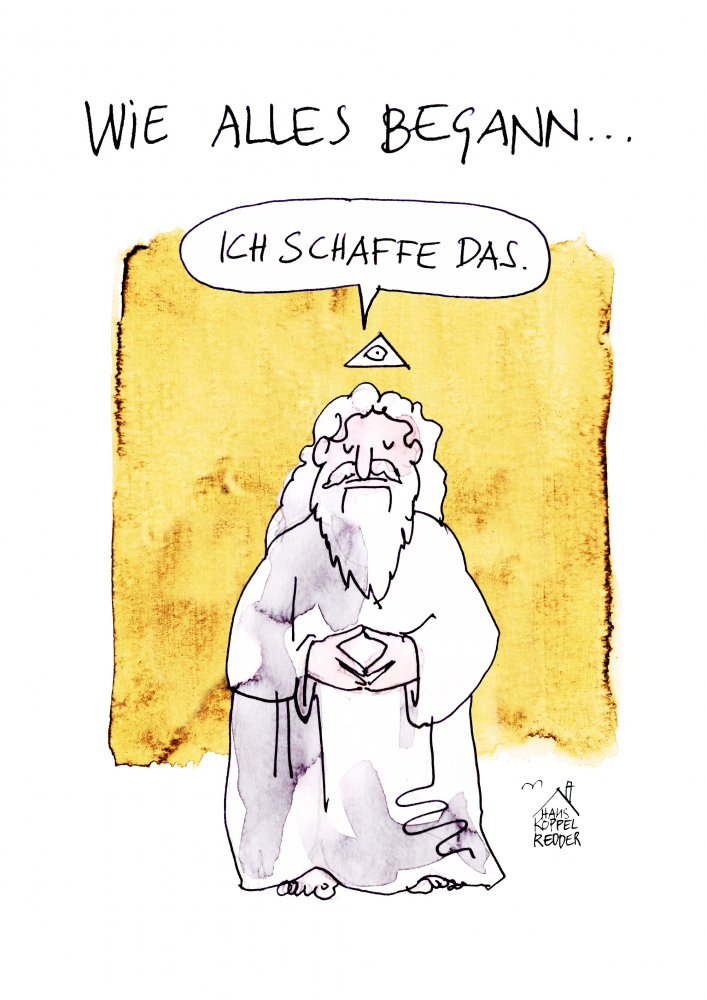 Cartoon: Genesis 1
