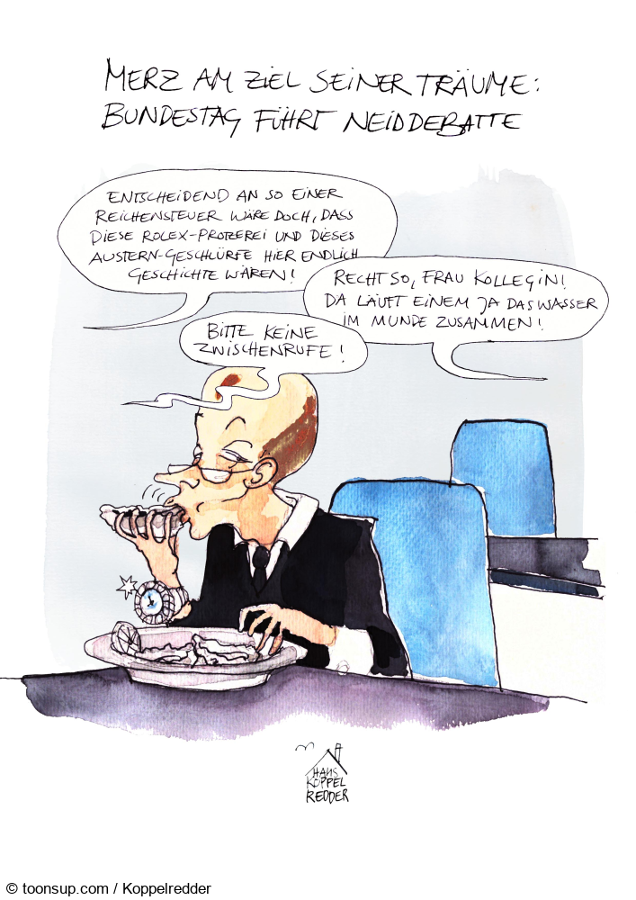 Cartoon: Merz 1