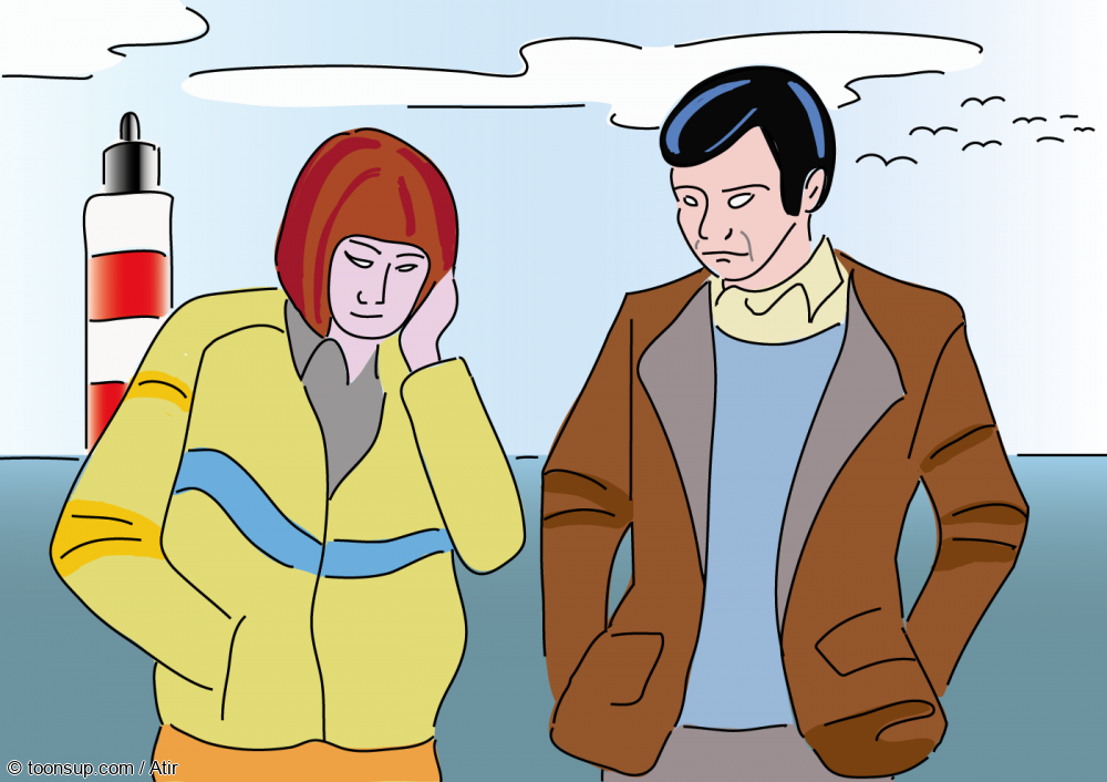 Illustration: Ein Tag am Meer 1