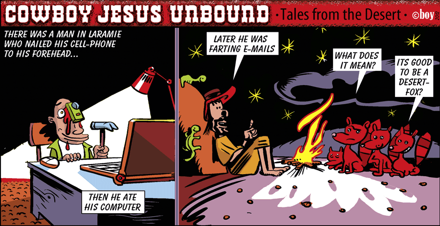 Cartoon: COWBOY JESUS #2 1