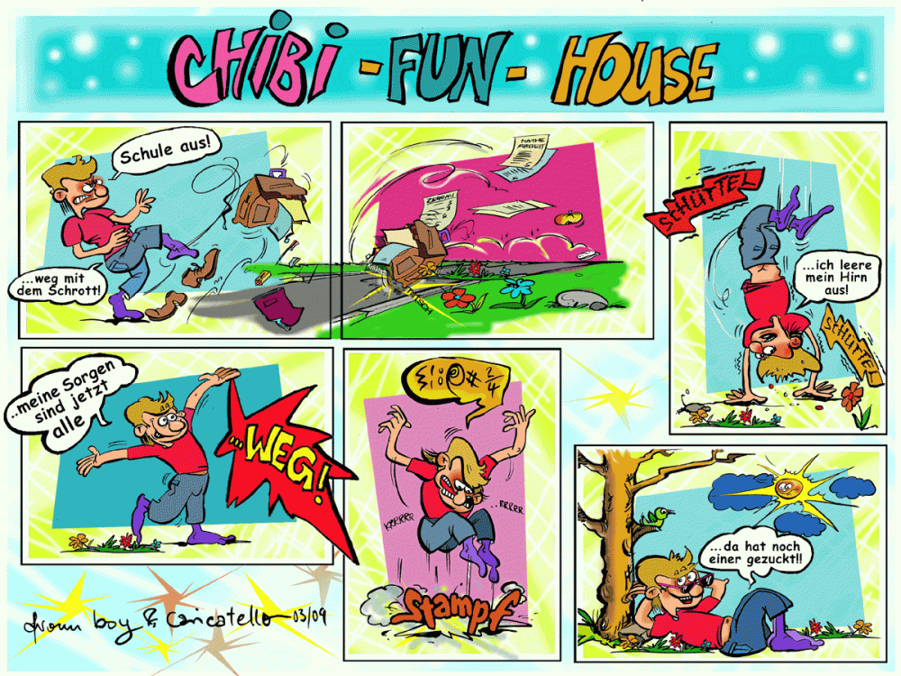 Cartoon: Chibi FunHouse Coop 1