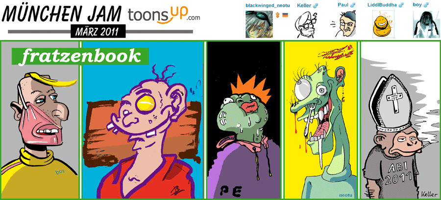 Cartoon: Jam Toons Englschalking 2