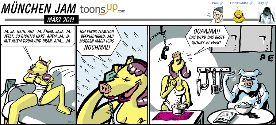 Cartoon: Jam Toons Englschalking 3