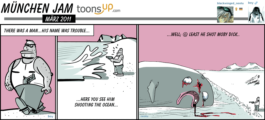 Cartoon: Jam Toons Englschalking 4