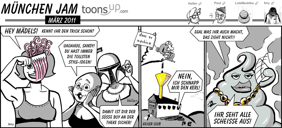 Cartoon: Jam Toons Englschalking 5