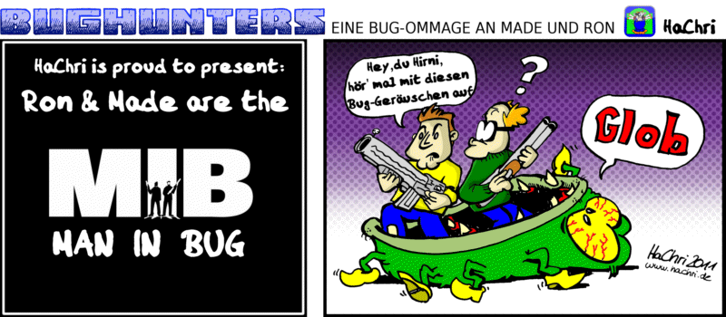 Cartoon: BugHunters Teil 2 1