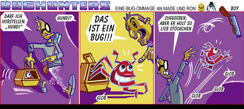 Cartoon: BugHunters Teil 2 3