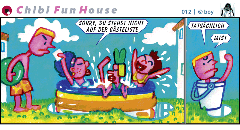 Cartoon: Chibi FunHouse Strips A 1
