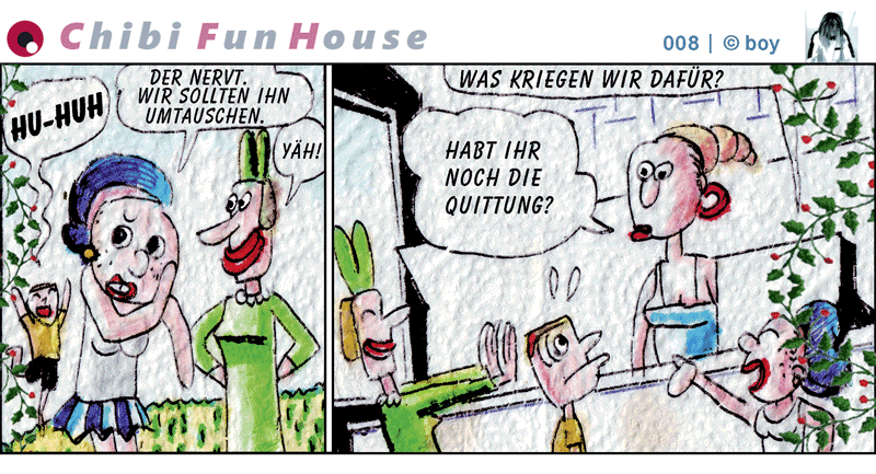 Cartoon: Chibi FunHouse Strips A 5