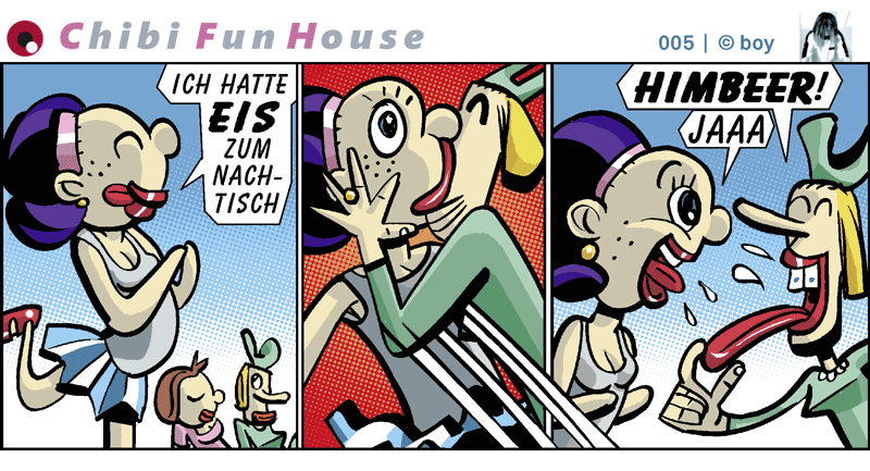 Cartoon: Chibi FunHouse Strips A 8