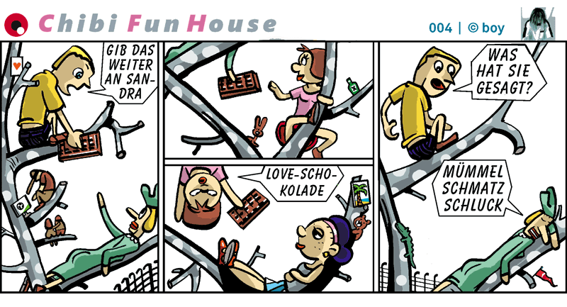 Cartoon: Chibi FunHouse Strips A 9