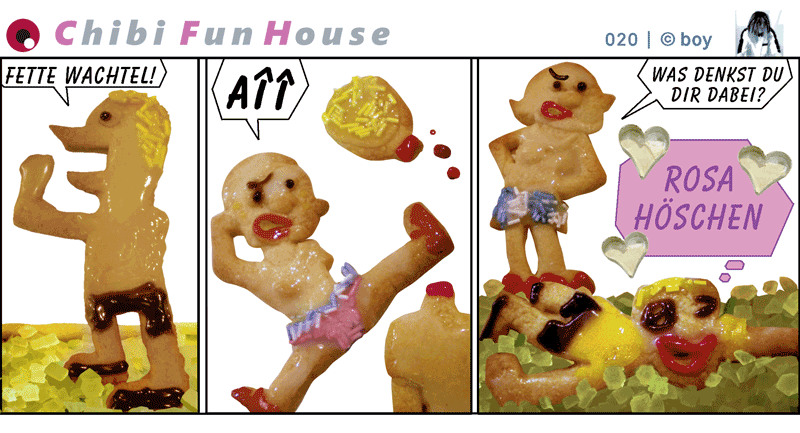 Cartoon: Chibi FunHouse Strips B 5