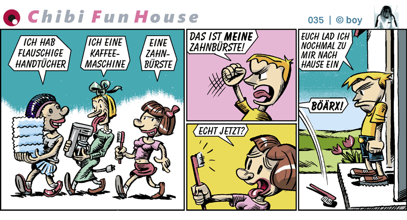 Cartoon: Chibi FunHouse Strips C 2