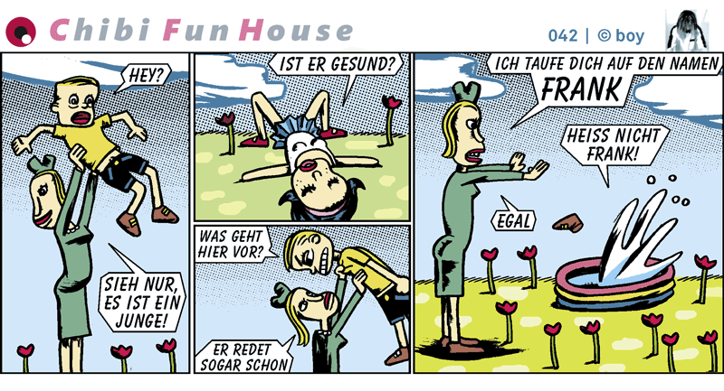 Cartoon: Chibi FunHouse Strips D 7