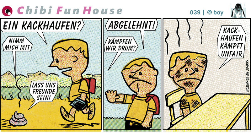 Cartoon: Chibi FunHouse Strips D 10