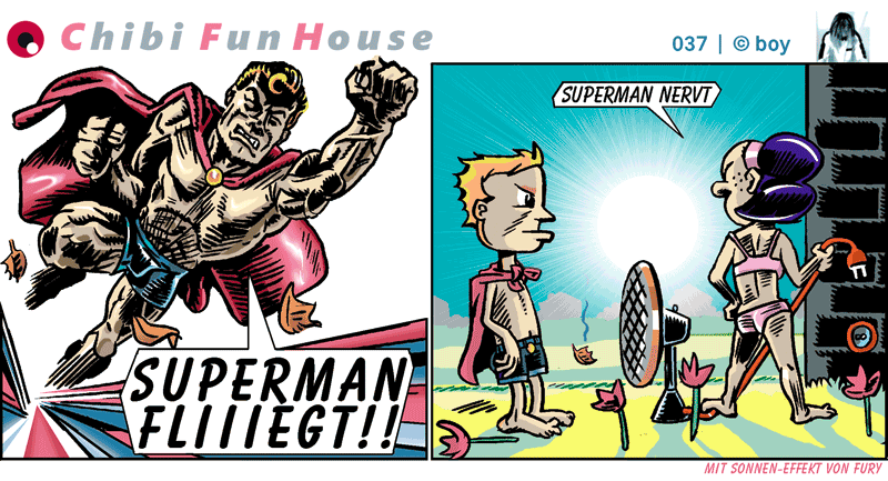 Cartoon: Chibi FunHouse Strips D 12