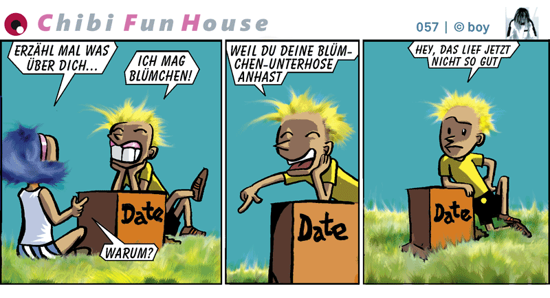 Cartoon: Chibi FunHouse Strips E 4