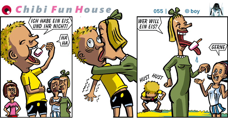 Cartoon: Chibi FunHouse Strips E 6