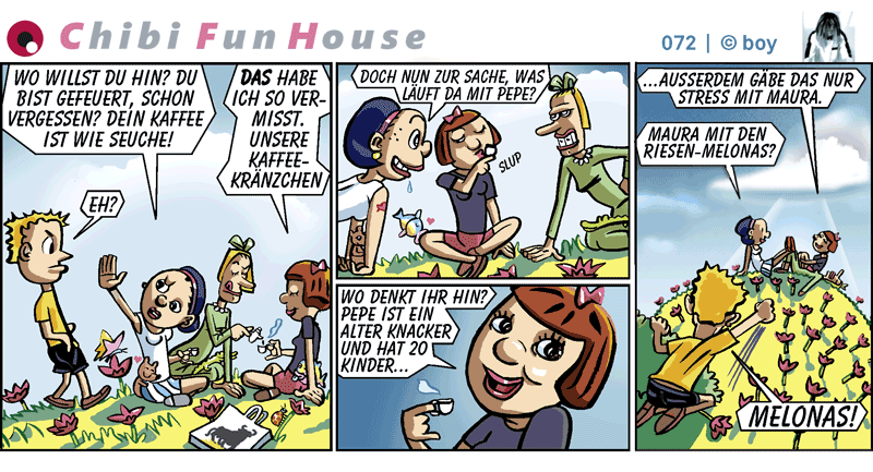 Cartoon: Chibi FunHouse Strips F 1