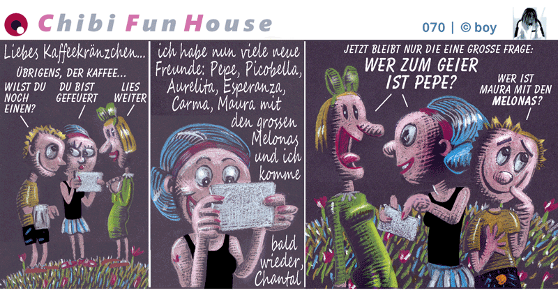 Cartoon: Chibi FunHouse Strips F 3