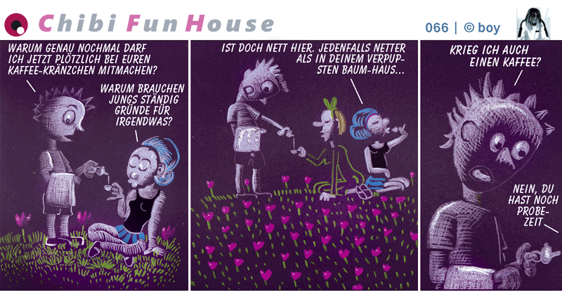 Cartoon: Chibi FunHouse Strips F 7