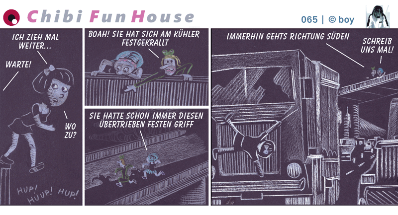 Cartoon: Chibi FunHouse Strips F 8